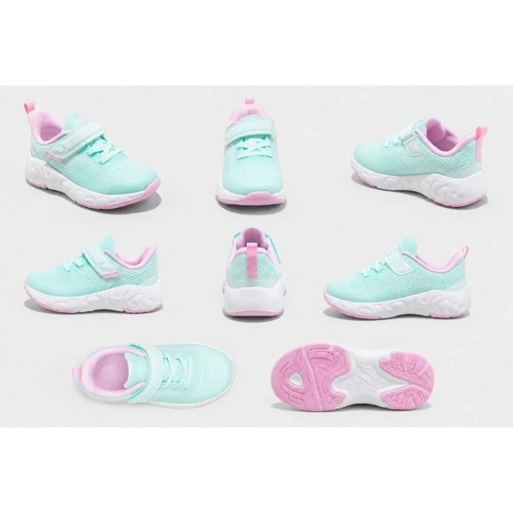 Baby Girl Sneakers by All In Motion Peyton Mint Green Size 6 New With‎ Tags